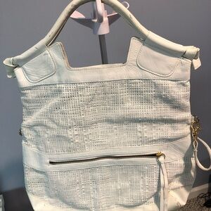 Foley + Corinna Large Lady Tote - White